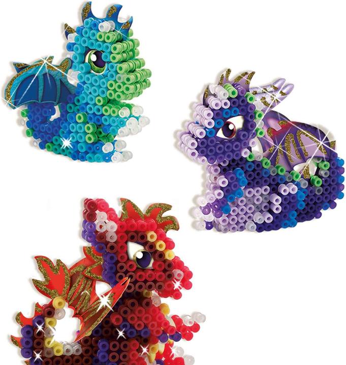 Actual product image Ses Iron on beads - Dragons