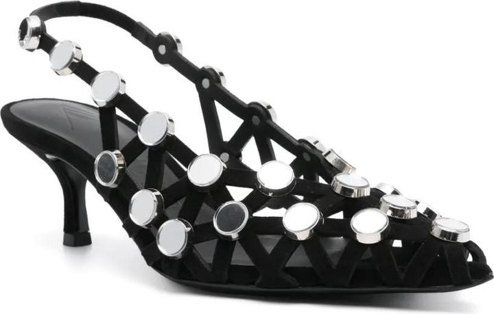 Produktbild The Attico Grid Slingback 50mm (39)