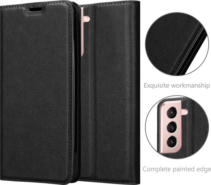 Actual product image Cadorabo Book Invisible Magnet Cover (Samsung Galaxy S21 5G)