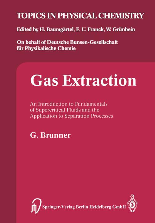 Produktbild Gas Extraction (Englisch, Gerd Brunner, 2014)