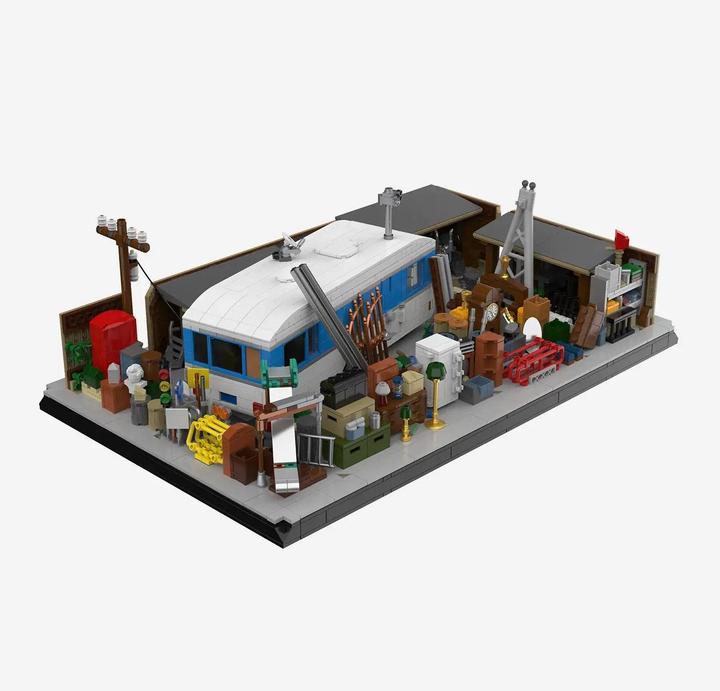 BlueBrixx-Pro Die drei???: Schrottplatz: Zentrale