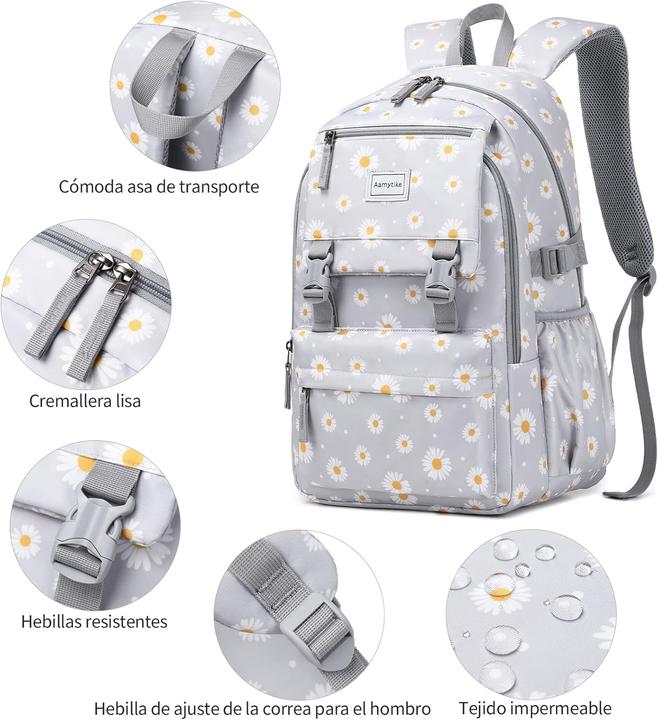 Produktbild Aamytike Schulrucksack-Set mit Lunchpaket