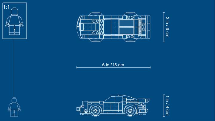 Produktbild LEGO Porsche 911 (75888, LEGO Speed Champions)