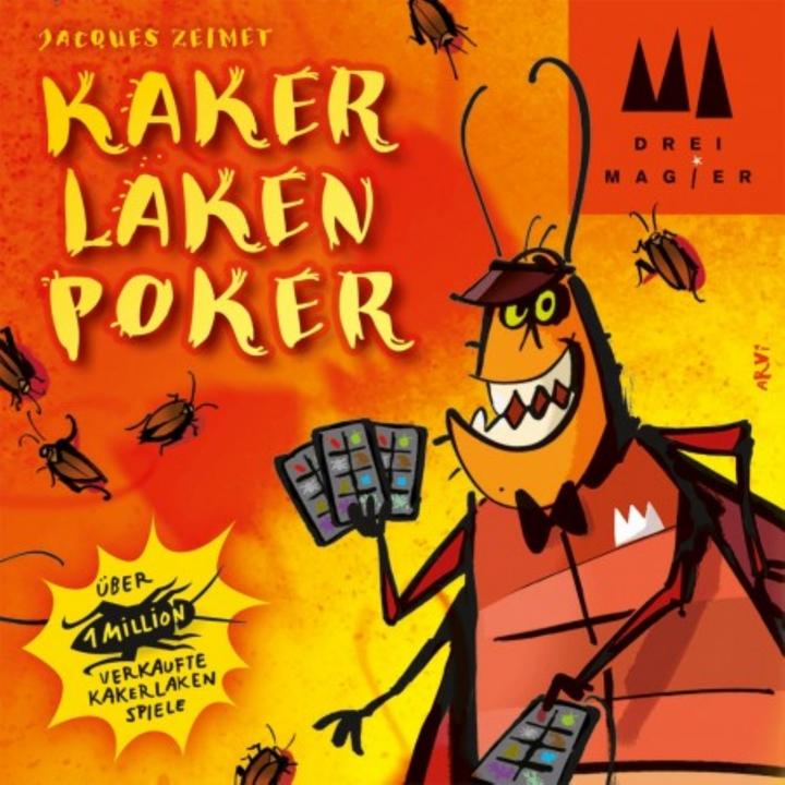 Actual product image Drei Magier Spiele Cockroach poker (German, 2 - 6 Players)