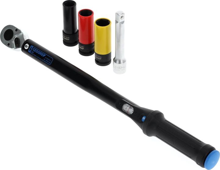 Produktbild Gedore 3550-UK-LS4 Drehmomentschlüssel TORCOFLEX UK Set 1/2" 40-200 Nm (1/2", 40 Nm, 200 Nm)