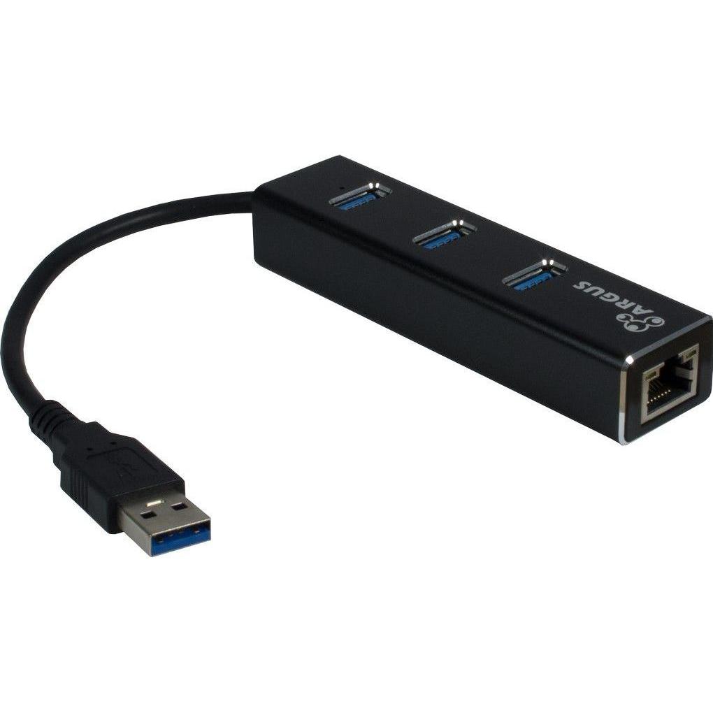 Intertech IT-310 (USB-A, 4 Ports), Dockingstation + USB Hub, Schwarz