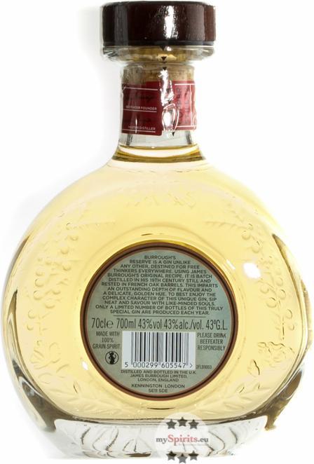 Beefeater Burrough's Reserve Barrel Finished Gin (1 x 70 cl)