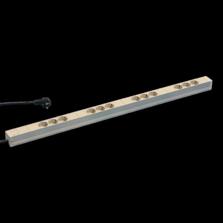 Image du produit Schroff Prises multiples (12x, CEE 7/3, 2 m)