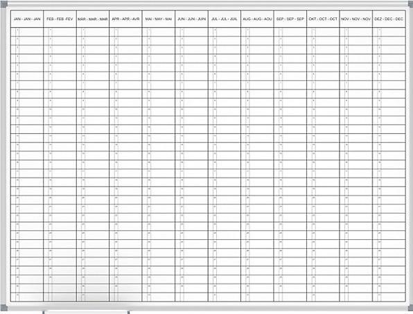 Image du produit Maul Tableau de planification (120 x 90 cm)