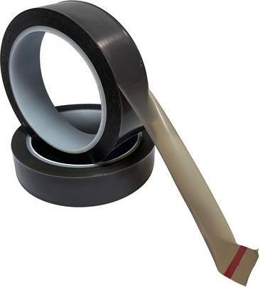 Actual product image RS PRO BOT3200 PTFE Tape Gray, 0.08mm x 25mm, length 33mm, +260°C -54°C (25 mm)