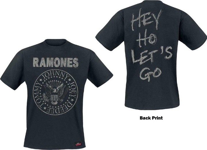 Produktbild Ramones Seal Hey Ho (Back Print) (L)