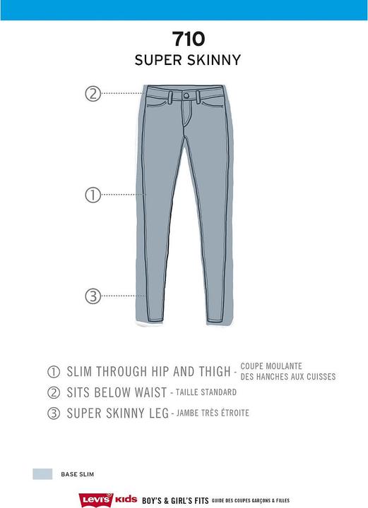Produktbild Levis Super-Skinny-Jeans 710 (104)