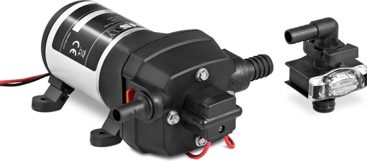 Produktbild MSW Druckwasserpumpe Wohnmobil Frischwasserpumpe 12,5 l/min max. 60 °C 2,4 bar (Gartenpumpe)