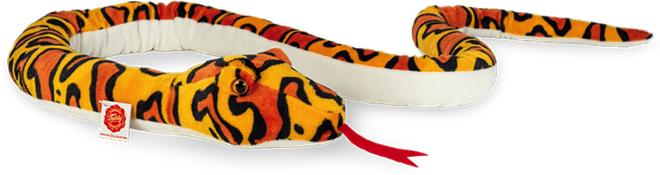 Produktbild Teddy Hermann Schlange gelb-orange 175cm (9 cm)