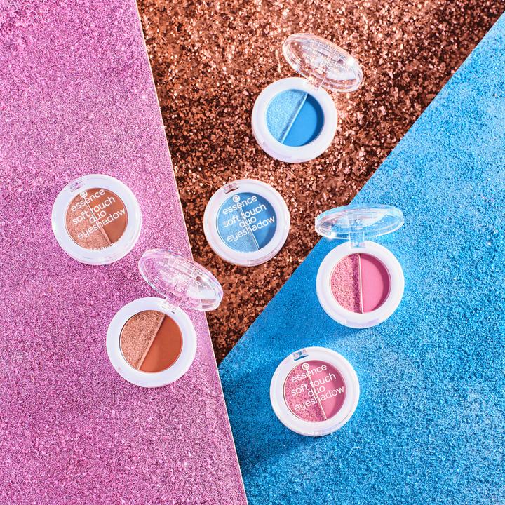 Produktbild essence soft touch duo eyeshadow (Light)