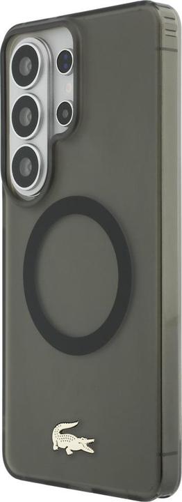 Actual product image Lacoste Case Shockproof Frosted Gold Logo MagSafe for Samsung Galaxy S26 Ultra black (Samsung Galaxy S26 Ultra)