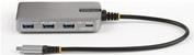 Produktbild StarTech com 4-Port USB-C Hub mit DP Alt Mode Videoausgang 4K 60Hz - USB-C auf 3x USB-A & USB-C, 100 (USB-C, 4 Ports)