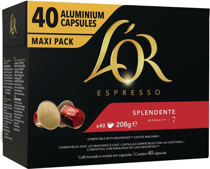 Actual product image L’OR Espresso Splendente (40 x Port.)