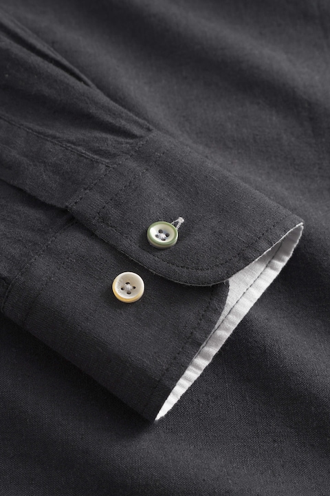 Produktbild Colours & Sons Langarmhemd Shirt-Linen Blend Kent (M)