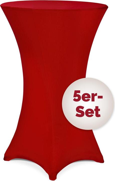 Produktbild Detex Stehtisch Hussen 5er Set