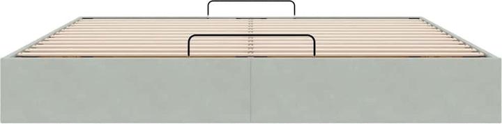 Produktbild vidaXL Ottoman-Bett (200 x 200 cm)