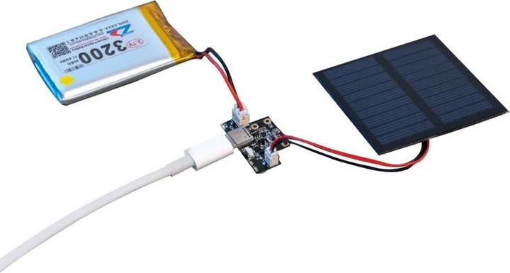 Actual product image RAK Wireless WisBlock RAK19012 LiPo USB Solar Power Board