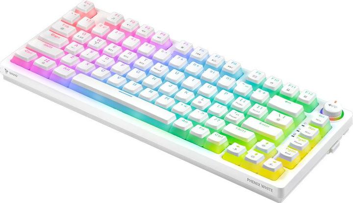 Actual product image Savio Phenix White Gat Yel Pud (Eng. Int., Wireless)