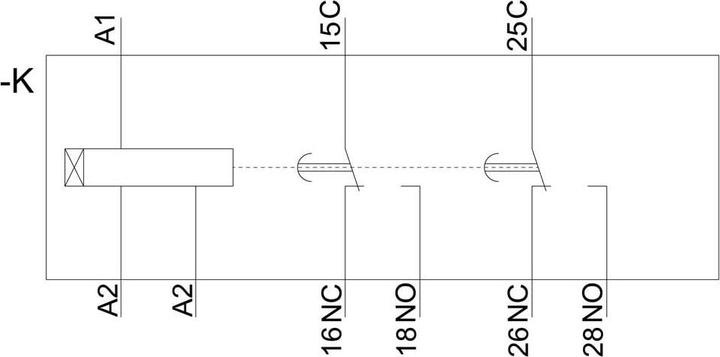 Produktbild Siemens Time Relay ON-delay 2x CO, Screw