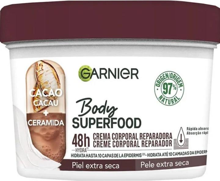 Produktbild Garnier BODY SUPERFOOD Restorative Body Cream 380ml (Körpercreme, 380 ml)