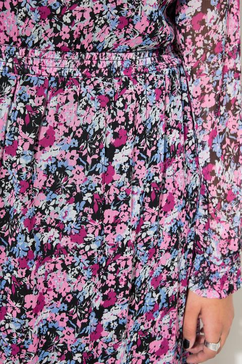Produktbild Studio Untold Damen grosse Grössen Maxikleid, A-Line, Millefleur soft pink 50+ 834472807-50+ (50, 52)