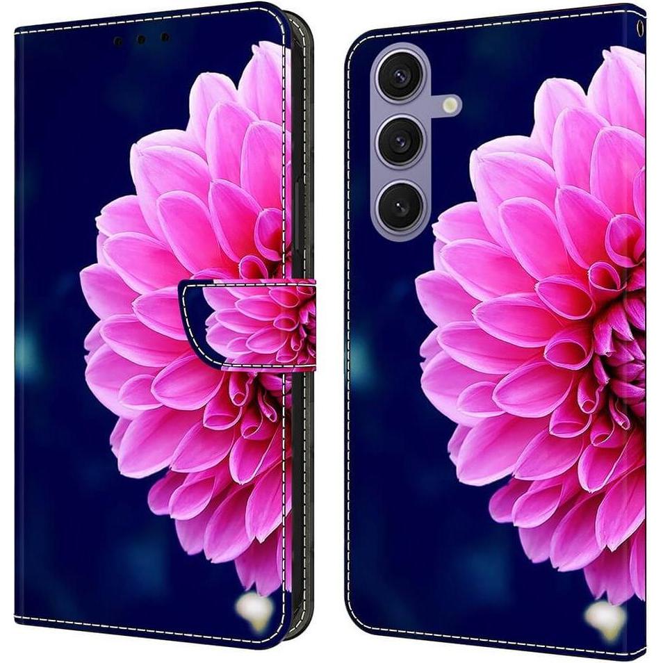 Cover-Discount Galaxy S25+ Plus - 3D-Effekt Hülle Etui (Samsung Galaxy S25+), Smartphone Hülle, Pink