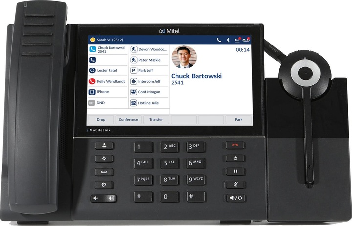 Produktbild Mitel integriertes DECT-Headset (Kabellos)