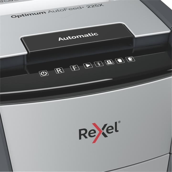 Immagine prodotto Rexel Trituratore Optimum AutoFeed+ 225X Taglio delle particelle 4 x 25 mm 60 l Numero di fogli (max.): (Taglio delle particelle)