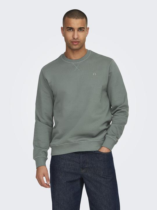 Produktbild Only & Sons Onsdan Unbrushed Reg Crew Neck Sweat Vd (M)