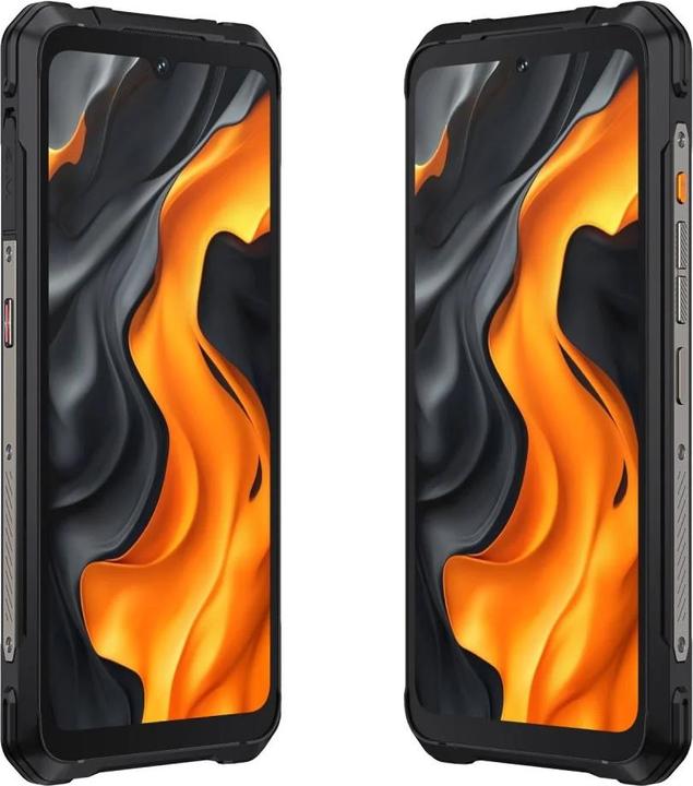 Image du produit Cubot Smartphone CUBPOW5BLK (128 Go, Noir, Orange, 6.88", Double SIM, 4G)