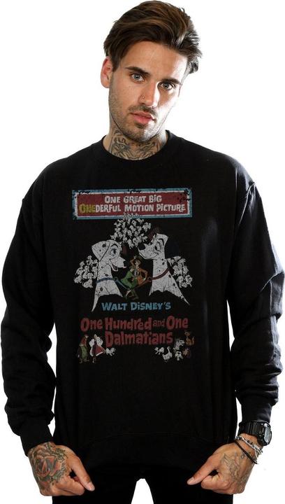 Produktbild Disney 101 Dalmatians Retro Poster Sweatshirt (XL)