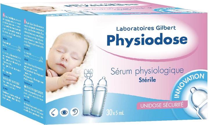 Actual product image Physiodose Physiological saline solution (30 Piece)
