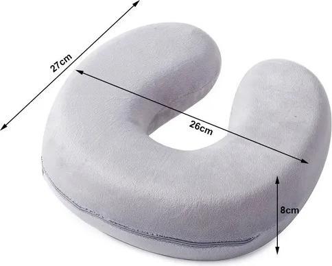 Immagine prodotto Extralink | Cuscino da viaggio per collo, viaggiatori, grigio