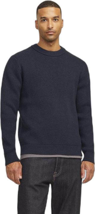 Produktbild Jack & Jones RDD Einfarbig Strickpullover mit Rundhals Strickpullover mit Rundhals (S)