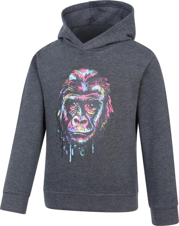 Immagine prodotto Mountain Warehouse Felpa con Cappuccio Gorilla Graffiti Bambini (158)