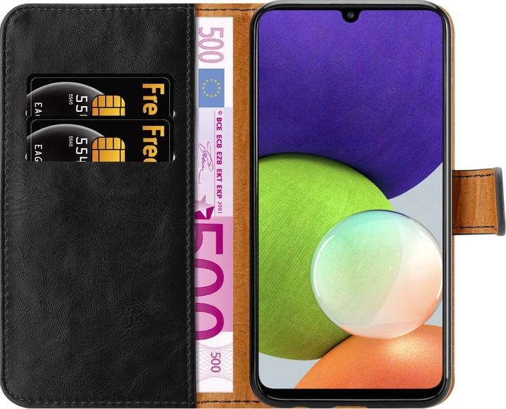 Actual product image Cadorabo Luxury Book Cover (Samsung Galaxy A22, Samsung Galaxy A32, Samsung Galaxy M22)