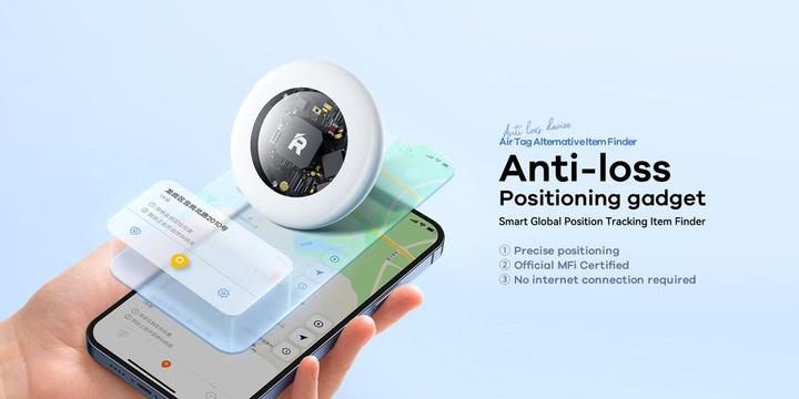 Produktbild Remax RT-G2303 Smart Global Position Tracking Item Finder, Weiss (iOS)