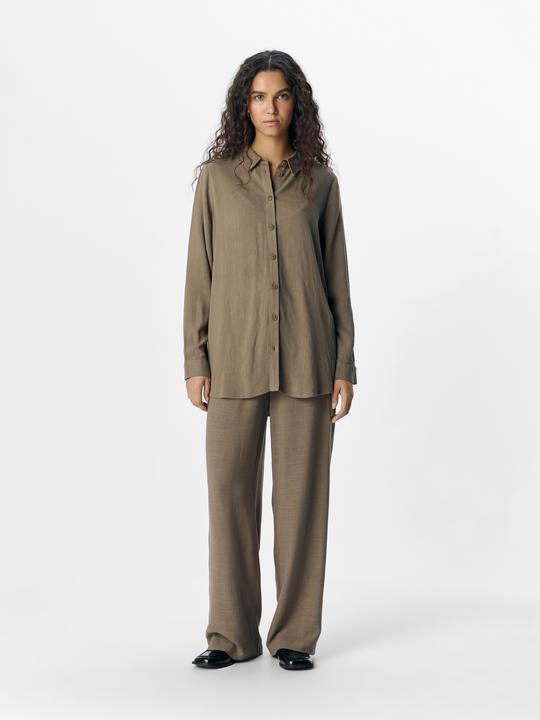 Produktbild Object Leinenmix Hose mit weitem Bein (40)