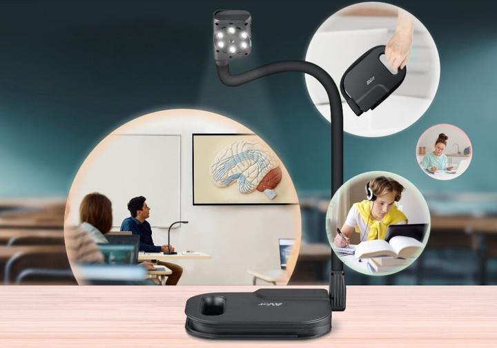 Image du produit AVer Visualiseur USB U50+ 8MP, UHD (DHU, A3)