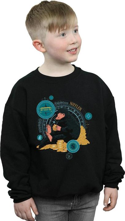 Produktbild Fantastic Beasts Sitting Niffler Sweatshirt Jungen (140, 146)