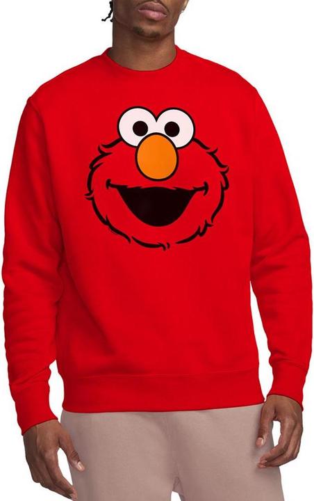 Image du produit - Sweat motif Elmo FULL FACE - Adulte (S)