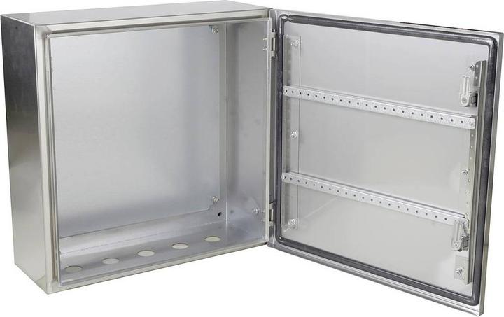 Image du produit Tru Components TC-SS505020 Schaltschrank 500 x 500 x 200 Edelstahl Lichtgrau 1 S (Boîtier)