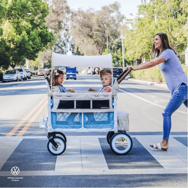 Produktbild WonderFold VW4 Volkswagen KinderVan für 4 Kinder