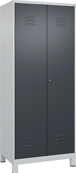 Actual product image C+P Black and white locker Classic PLUS (80 cm, 195 cm)