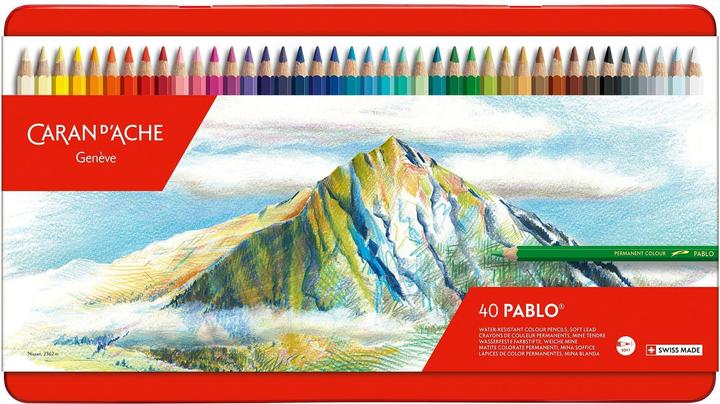 Caran d'Ache Pablo (Multicolore, 40 x)